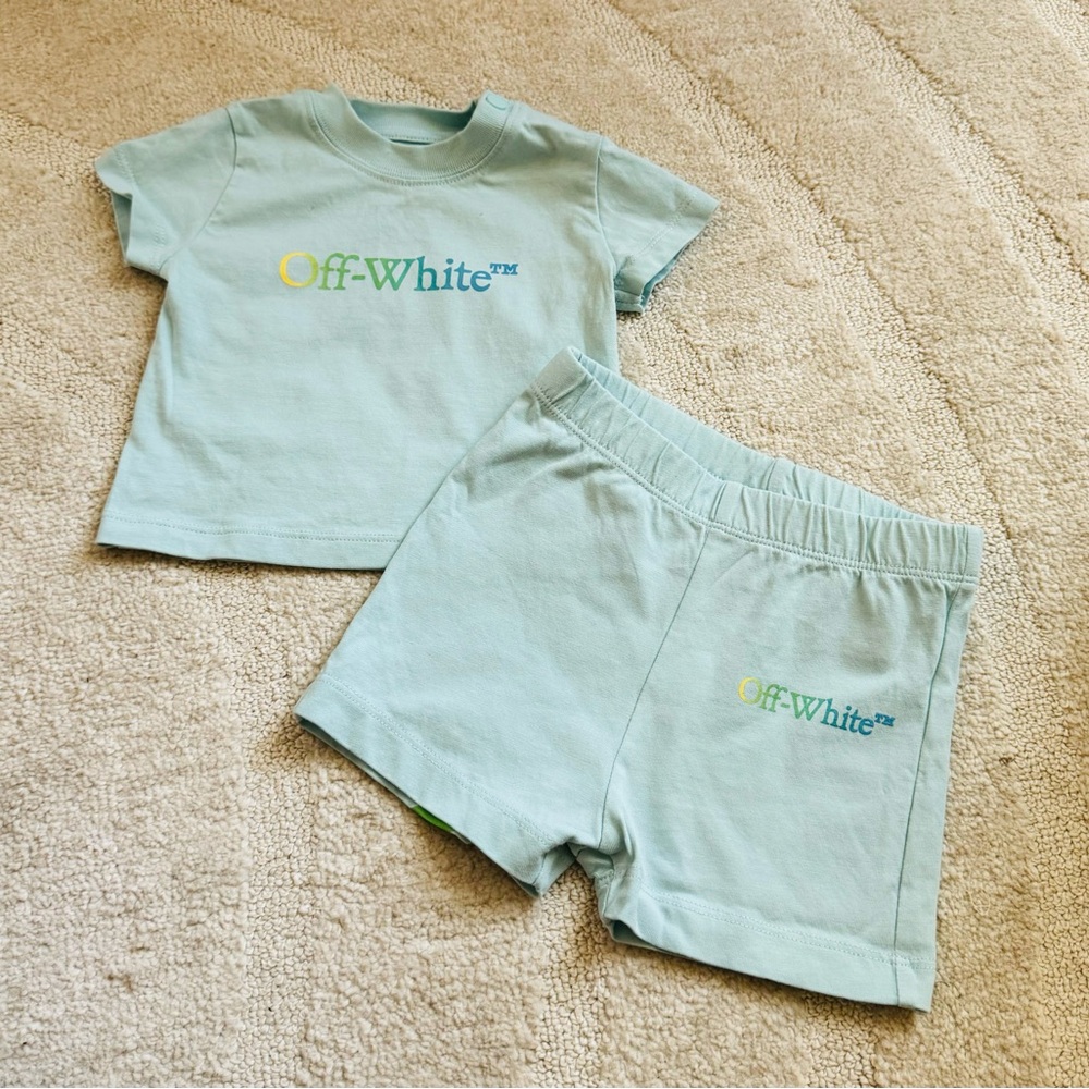 Baby Boy Off-White Set